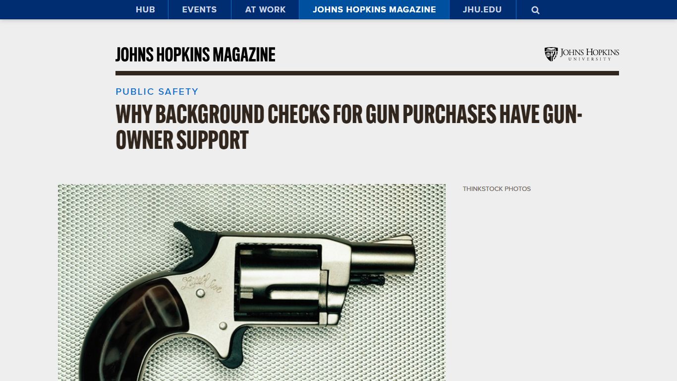 Why background checks for gun purchases have gun-owner support